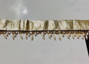 Partywear Beaded &amp; Pearl Embellished Belt