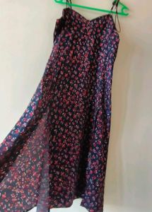 Floral Print Maxi Dress