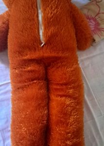Orange Teddy Bear with Bowtie