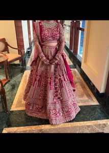 Stunning Red Bridal Lehenga