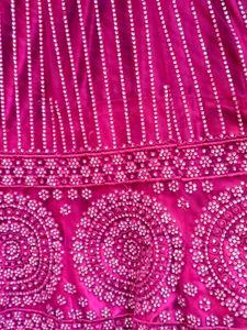 Stunning wine Siqvenc Embroidered Lehenga Choli