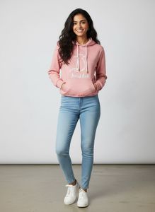 Cute Pink Cat Hoodie