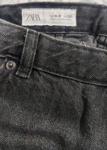 Zara Denim Skirt Shorts