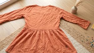 Coral Tunic Top with Floral Print