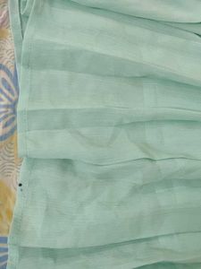 Mint Green Pleated Top