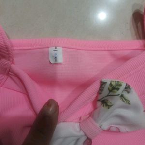 Cute Pink Floral Outfit