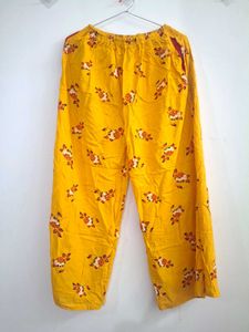 Yellow Floral Print Kurta
