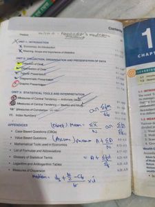 Statistics and Micro for Economics Class XI Book