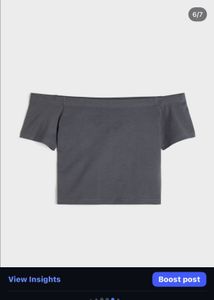 H&M Chic Off-the-Shoulder Top