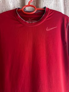 Nike Dri-FIT Red T-Shirt