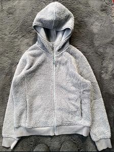 ORIGINAL UNIQLO GREY HOODIE JACKET