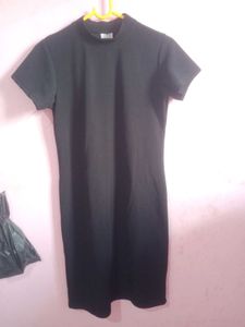 Classic Black Bodycon Dress