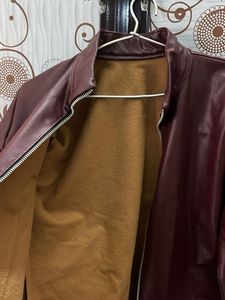 Men's Faux Leather Jacket