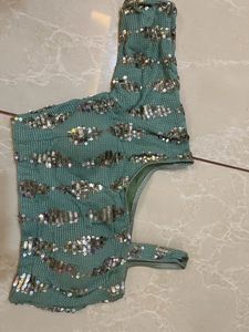 lehenga and Blouse With Squin