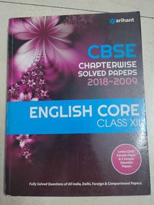 CBSE English Core Solved Papers Class XII
