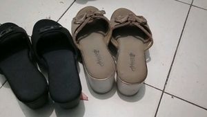 Platform Wedge Sandals one is brown and black two