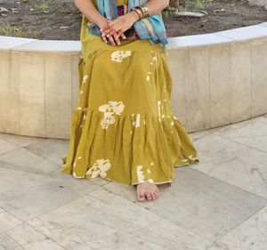Boho Floral Maxi Skirt