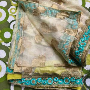 Designer Boutique blouse with Saree