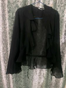 Pinteresty classy black bodycon combo with shrug