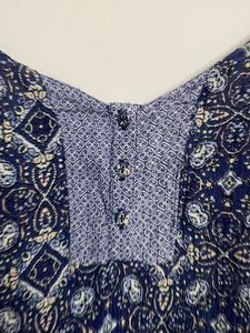 Blue Strep Dress