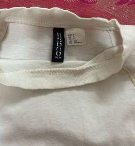 off white H&amp;M tank top