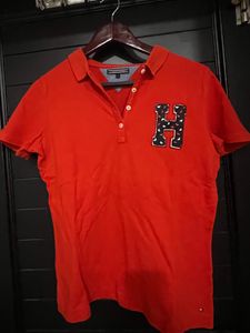 Tommy Hilfiger Red Polo