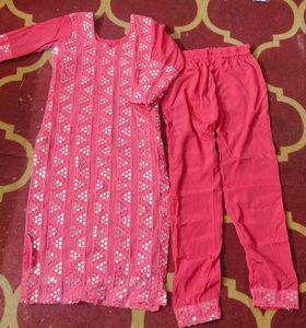 Beautiful Pink Kurta Set eid outfit