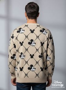 Disney Mickey Mouse Pattern Sweater