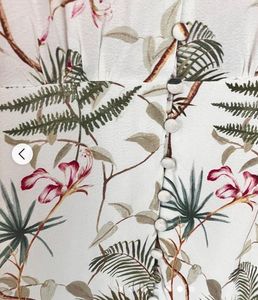 Tropical Print Maxi Dress from Hnm
