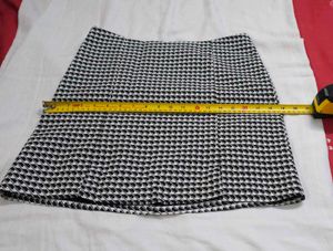 Esprit Black and White Mini Skirt