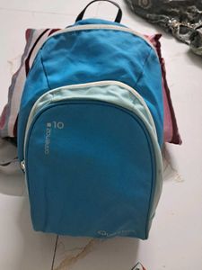 Blue  small Backpack  for travel