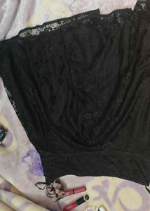 Elegant Black Lace Skirt