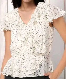 polka dot top