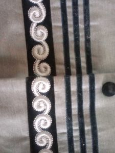 Boys Grey Ethnic Kurta Set