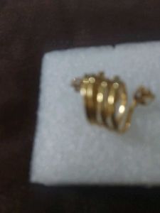 Stunning Gold-Tone Statement Ring