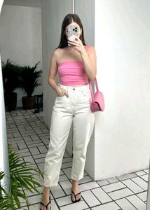 White Mom Fit Jeans | Women