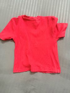 Classic Red Short Sleeve T-Shirt