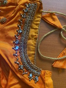 ONLY TODAY OFFER 👈🏻💕💥Embroidered Orange Blouse