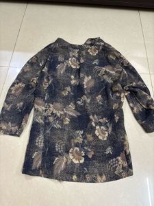 Floral Print Kurta