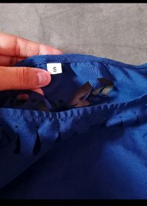 Navy Blue Plain Top
