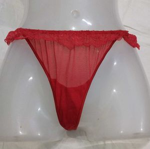 Red Lace 💛 32,34Trim Briefs