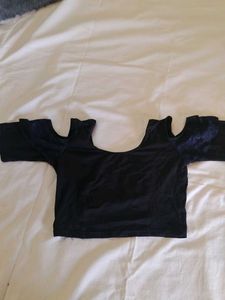 Stylish Navy Blue Blouse