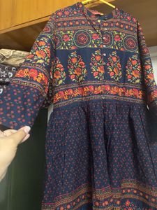 🆕 “Vishudh” Boho Front slit Kurta