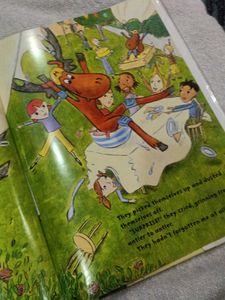 The Useful Moose by Fiona Robinson hard cover book