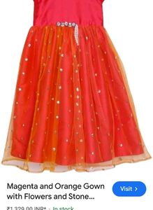 Baby Girl Party Wear Gown