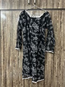 Black Sharara Set No Return
