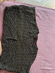 Stylish Chevron Print Top
