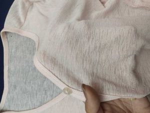 Lightweight Mesh Pink Cardigan Top