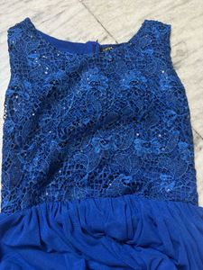 Stunning Royal Blue Ethnic Gown