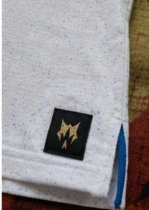 Stylish Men's White Printed Polo T-Shirt